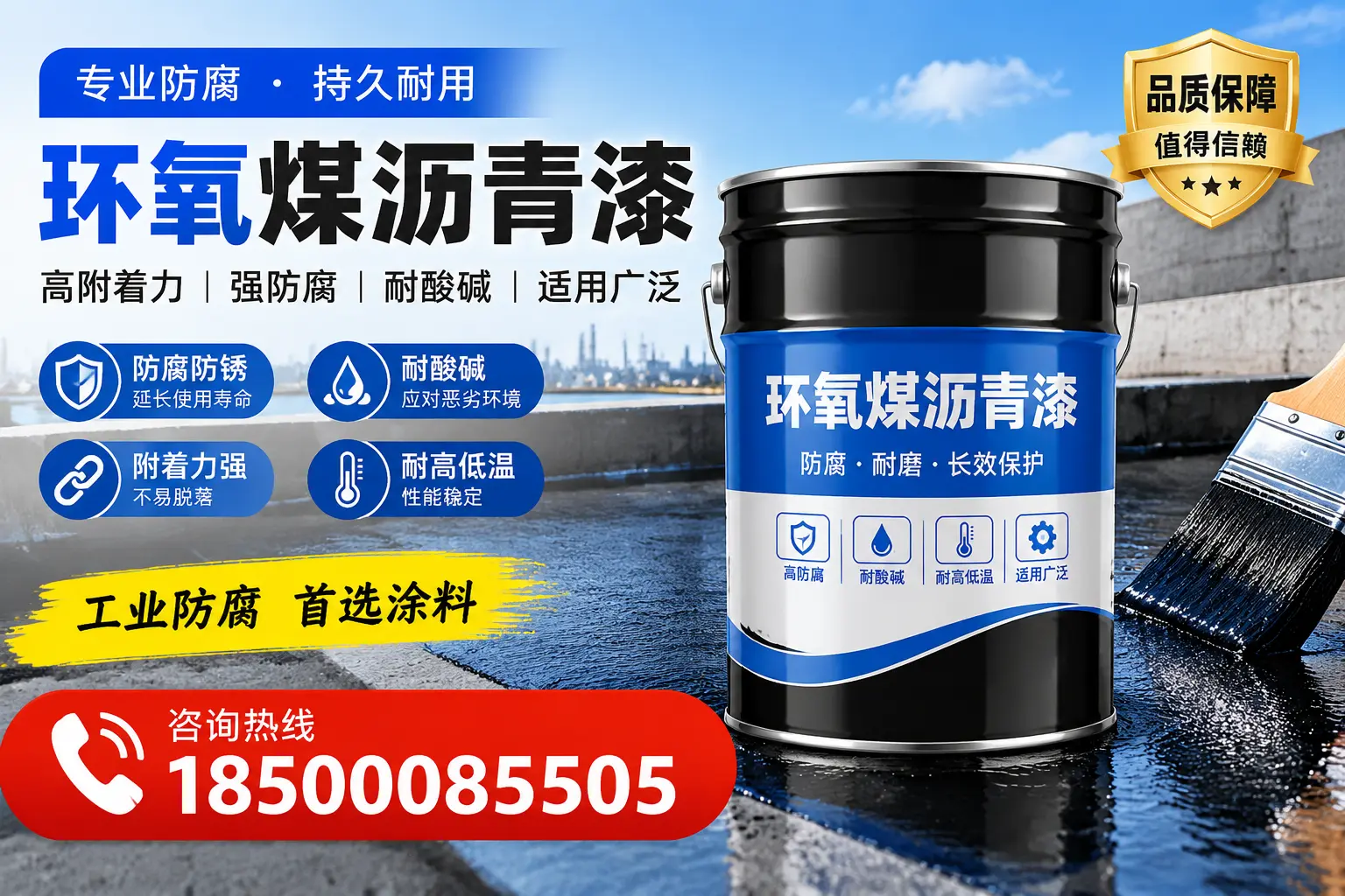 环氧煤沥青漆在不同气候条件下的应用效果，武威案例分析